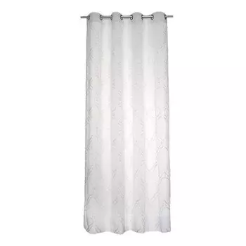 Штора с люверсами Kutti Helena, 135x175x1 см, белый