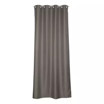 Штора с люверсами Schner Wohnen Kollektion SW-Opaco, 250 см, серо-коричневый