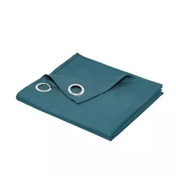 Штора с люверсами Today Essential, 140x1x240 см, темно-зеленый