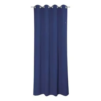 Штора с люверсами Tom Tailor Dove Signature, 250 см цвет navy