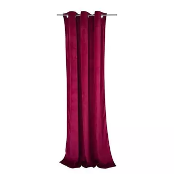 Штора с люверсами Tom Tailor T-French Velvet, 245 см цвет weinrot