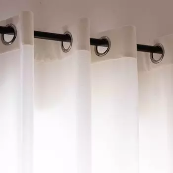 Штора с петлями 140х245 см (ширина х длина) розового цвета, непрозрачная штора, петлевая штора во многих вариациях Verdi, белый