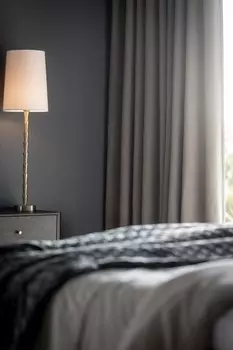 Штора стен 2п Svanefors, 130x280 см, серый