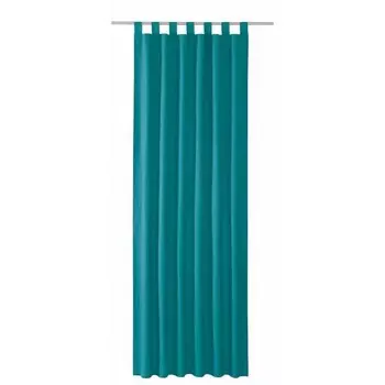 Штора Tom Tailor blickdicht DOVE, 140x1x255 см цвет petrol