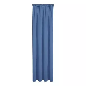 Штора twentyfour Lida, 245 см цвет jeansblau