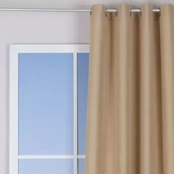 Штора VINCE белая 40х150 см, лента с рюшами Textilhof Witte, бежевый