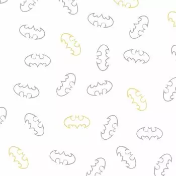 Штора в детскую комнату Считая овец экрю 140х245см или желаемого размера с подвесными люверсами Batman, мультиколор