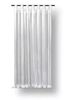 Штора-вуаль Маркизетт белая ок. 500х245 см, лента с рюшами. Haus und Deko, белый