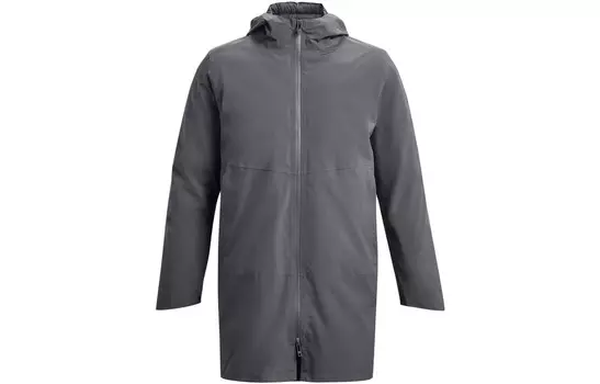 Штормовая куртка мужская темно-серая Under Armour, темно-серый