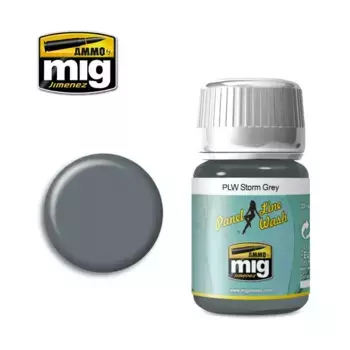 Штормовой серый, Panel Line Wash