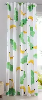 Шторный шарф непрозрачный с закрытыми петлями, универсальная лента с цифровым принтом дыня 1 шт. 245х140 (высота х ширина см), 204902 Astek