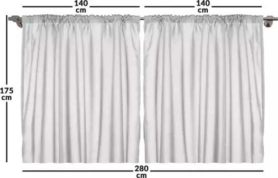Шторы Abakuhaus, серый