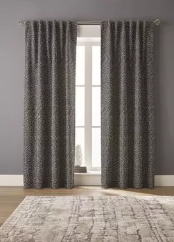 Шторы элегантные Better Homes & Gardens Boucle, черный
