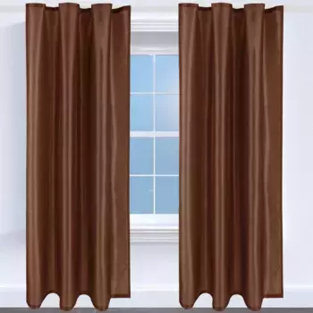 Шторы Arsvita, коричневый