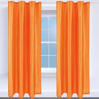 Шторы Arsvita, оранжевый