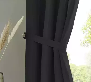 Шторы Astek, черный