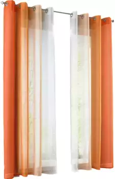 Шторы Astek, оранжевый