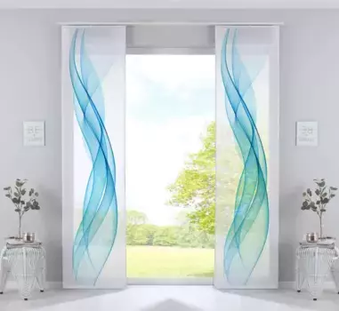 Шторы Astek, синий