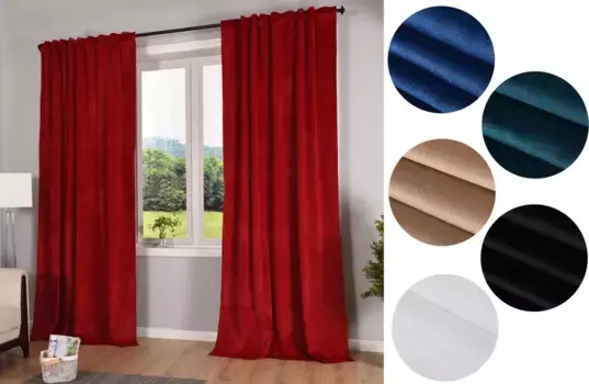 Шторы Astek, синий