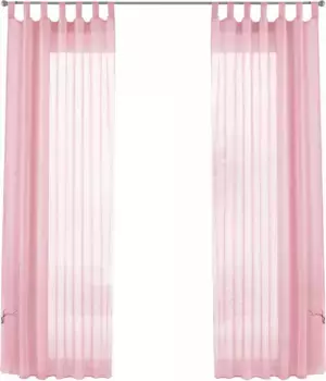 Шторы Astek, светло-розовый