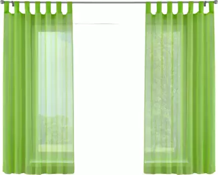 Шторы Astek, зеленый