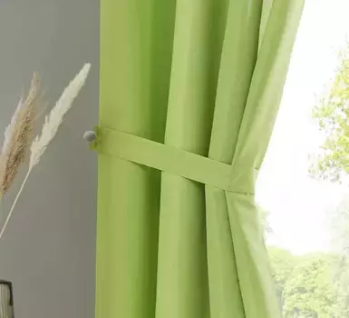 Шторы Astek, зеленый