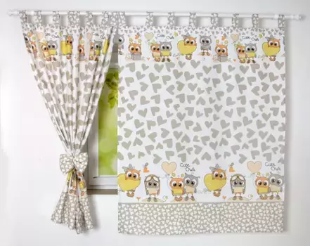 Шторы BABYLUX, бежевый