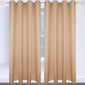 Шторы Bestgoodies, бежевый