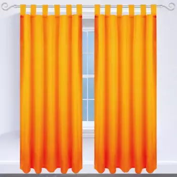 Шторы Bestgoodies, оранжевый