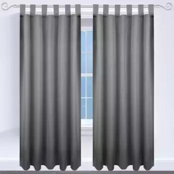 Шторы Bestgoodies, темно-серый