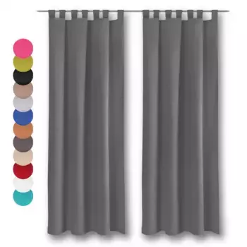 Шторы Bestlivings, серый