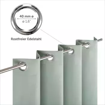 Шторы Blumtal, зеленый