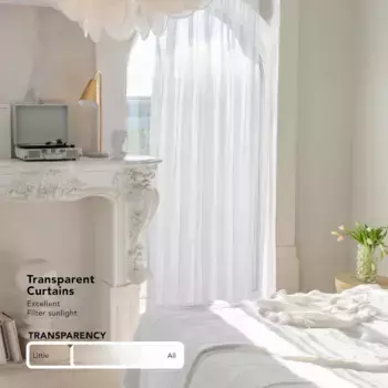 Шторы BTTO, белый