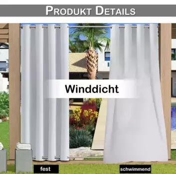 Шторы BTTO, белый