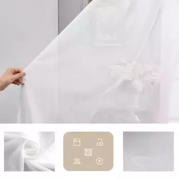 Шторы BTTO, белый