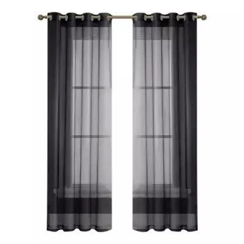 Шторы BTTO, черный