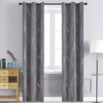 Шторы BundiGlassware, серый