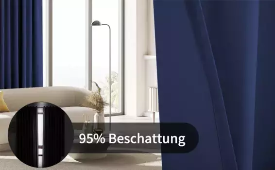 Шторы CMYBabee, темно-синий