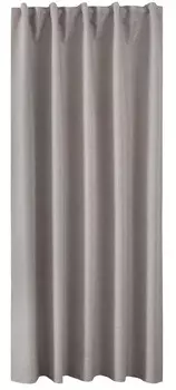 Шторы curtain boston dark вxш Gardinenbox, серо-коричневый