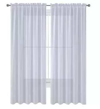Шторы Decotex, белый
