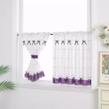 Шторы Delien, фиолетовый