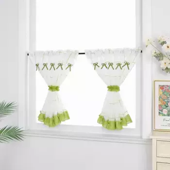 Шторы Delien, зеленый