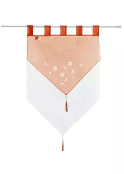 Шторы disc curtain gera терракота Gardinenbox, терракотовый