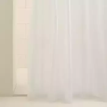 Шторы для душа Raya Basics El Corte Ingls, белый