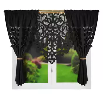 Шторы Drapella, черный