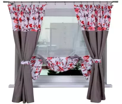 Шторы Drapella, красный