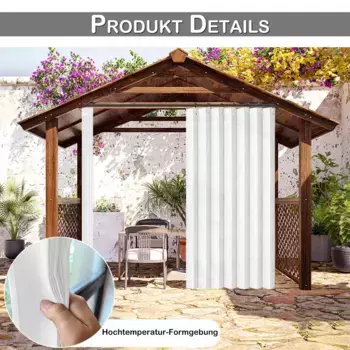 Шторы Easy home, белый