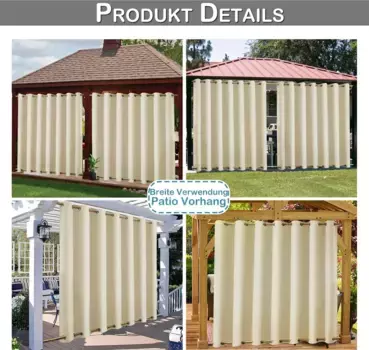 Шторы Easy home, бежевый