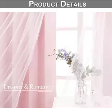 Шторы Easy home, розовый