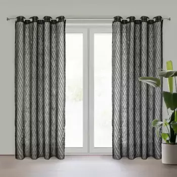 Шторы Eurofirany, черный